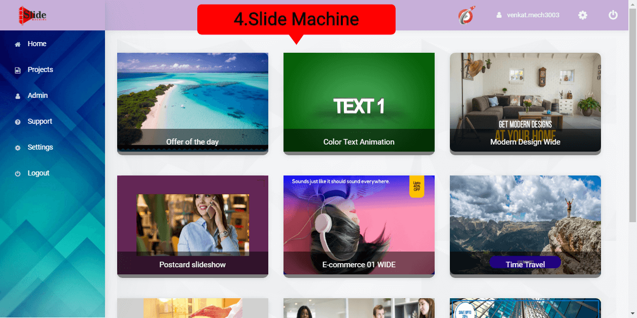Slide machine-Video App Suite Review