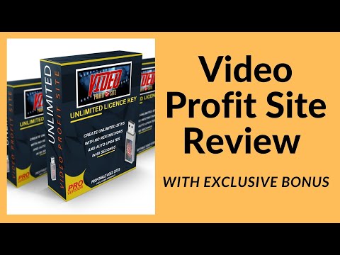 Video profit Site Bonuses 